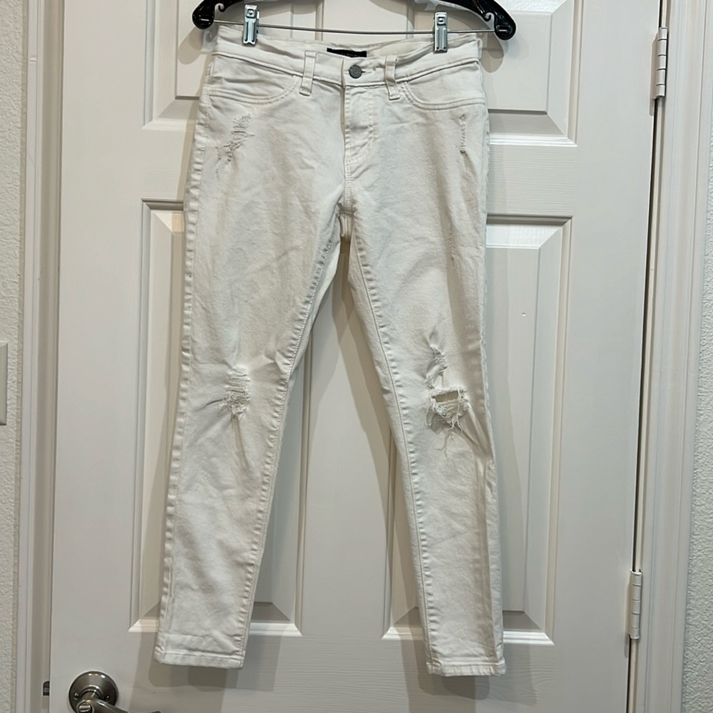 Banana Republic Women’s Distressed Leggings White Size 27/4
